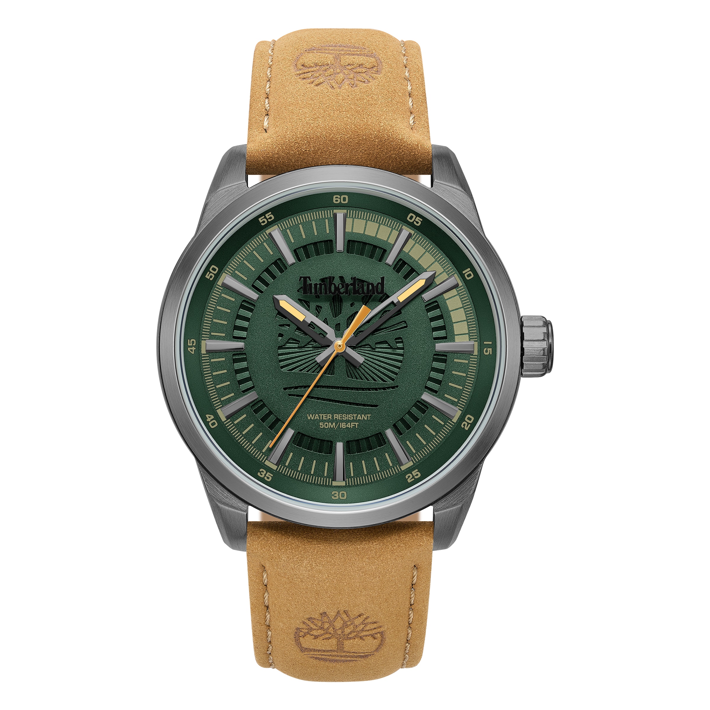 TIMBERLAND Analog Watch in Green: front