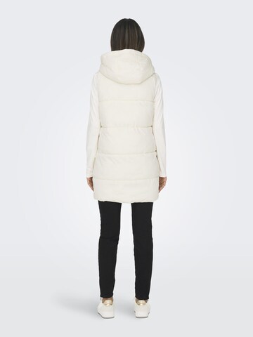 Gilet 'ONLASTA' ONLY en blanc