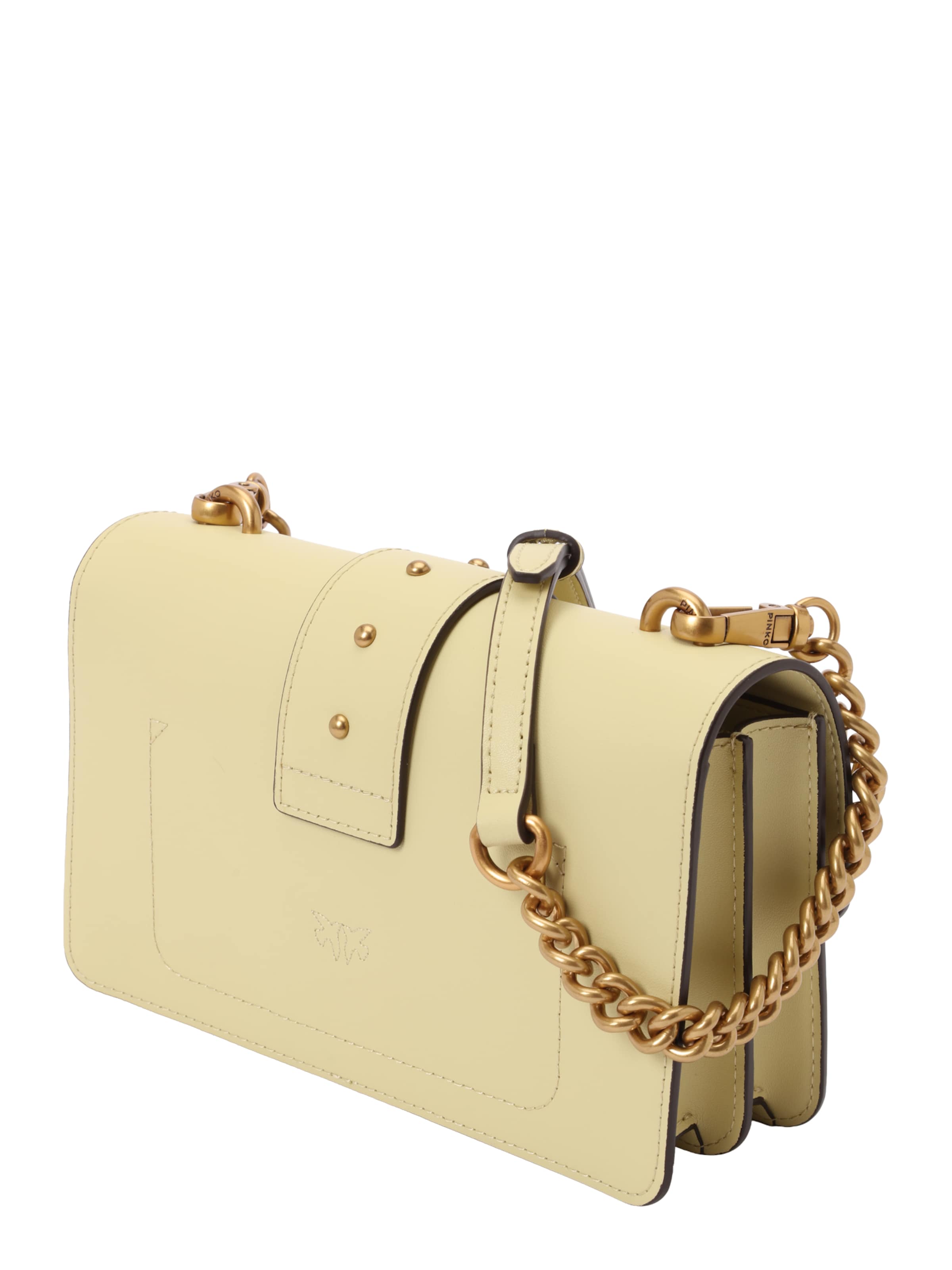 PINKO Válltáska 'Love' - sárga