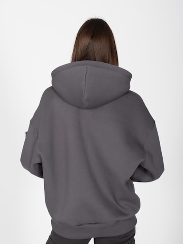 mandragora Sweatshirt 'Kangaroo' in Grau