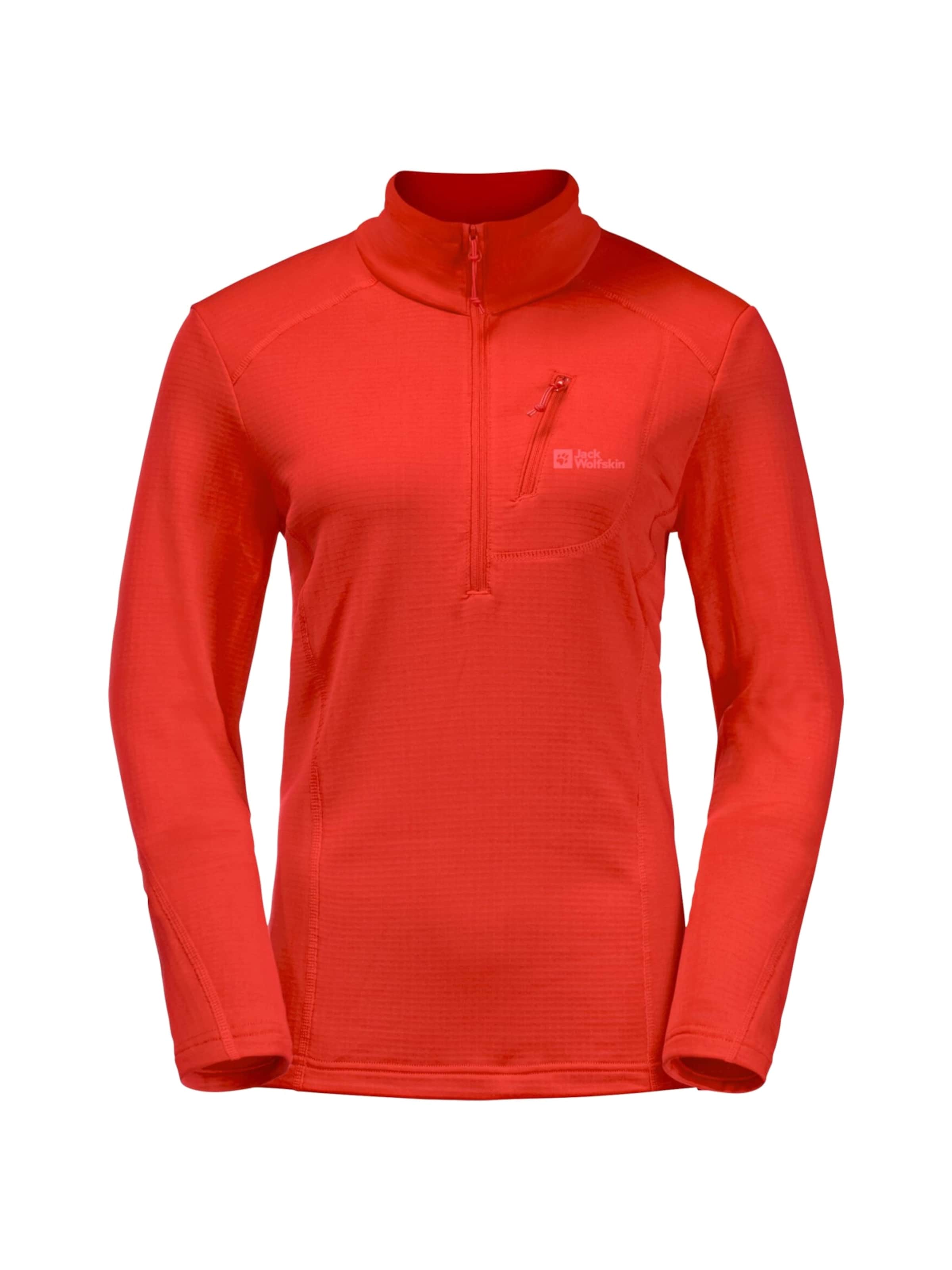 JACK WOLFSKIN Funktionsfleecejacke‌‌‌ in Orange: Vorderseite