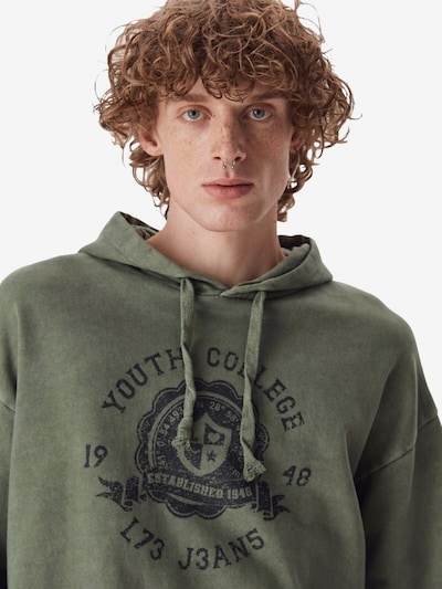 LTB Jeans Sweatshirt 'LTB Jeans Herren-Sweatshirt mit Print' in XS in Green, Item view