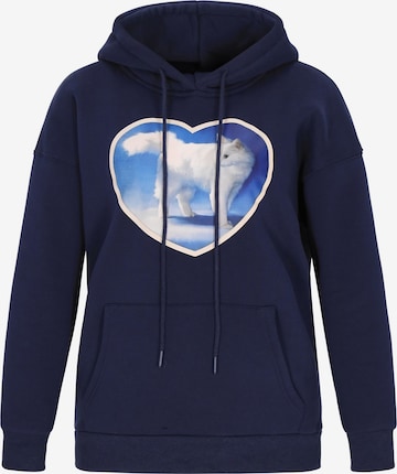 MYMO - Sudadera 'Pop' en azul: frente