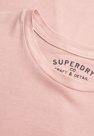 Superdry & Co Shirt 'Essential' in Roze