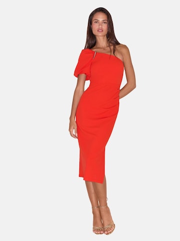 Lipsy Jurk in Rood: voorkant