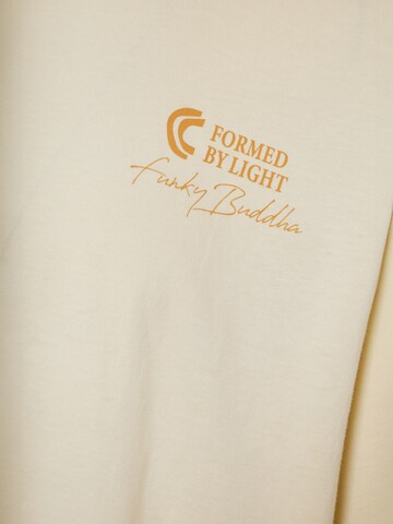 T-Shirt Funky Buddha en beige