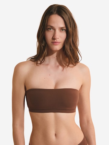 Fascia Reggiseno 'Pure Soft' di ETAM in marrone: frontale