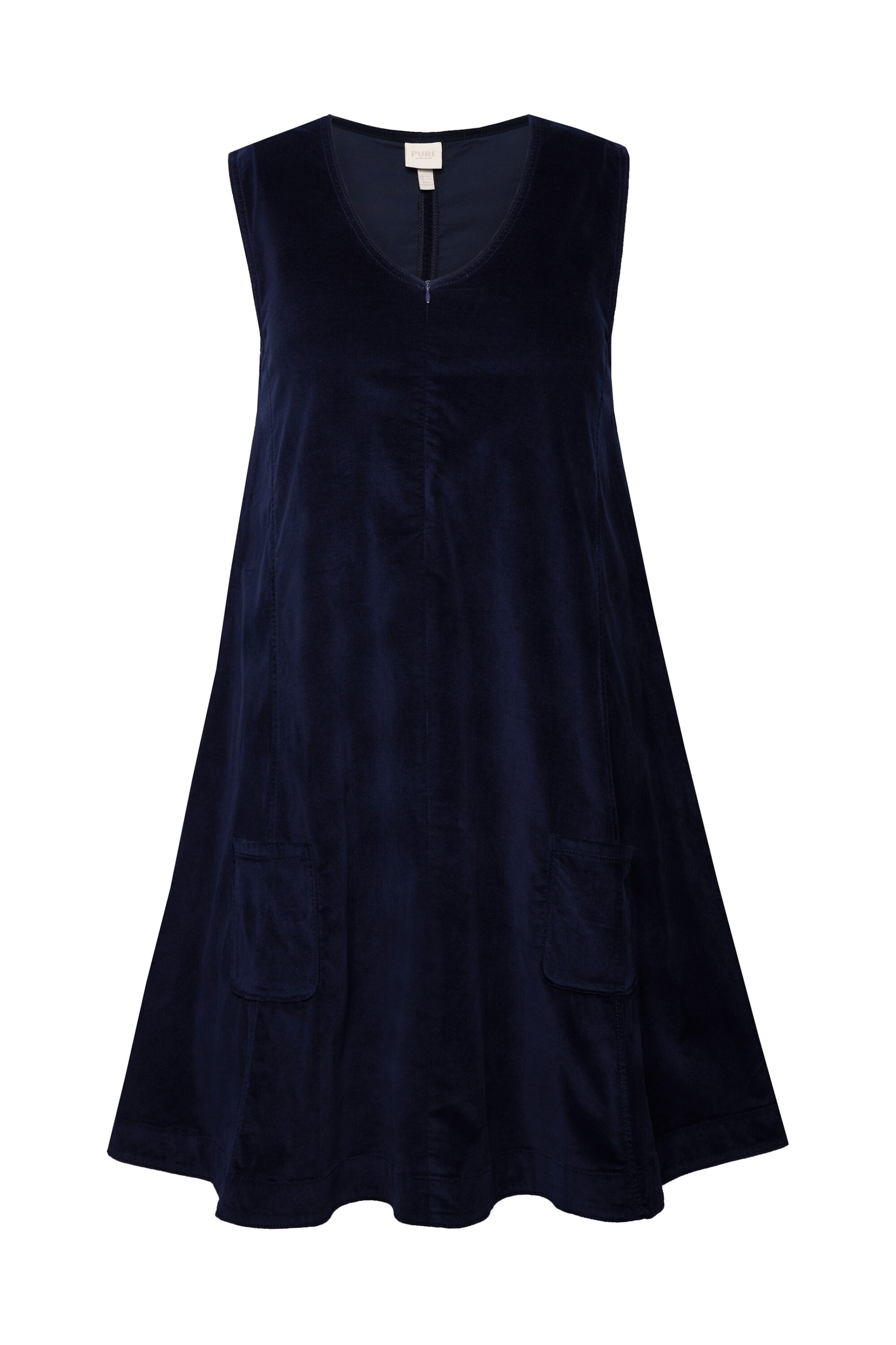 Ulla Popken Sukienka w kolorze niebieski: przód