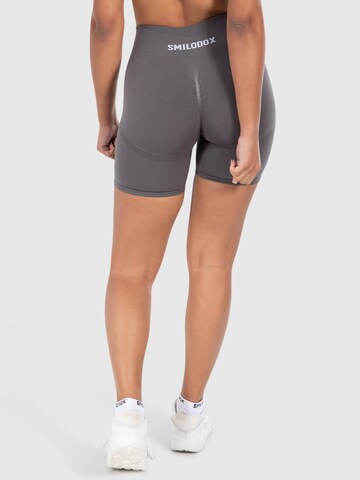 Smilodox Slim fit Leggings 'Cetrina' in Grey