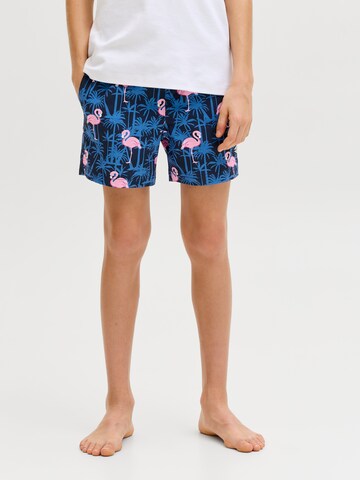 Jack & Jones Junior Board Shorts in Blue: front