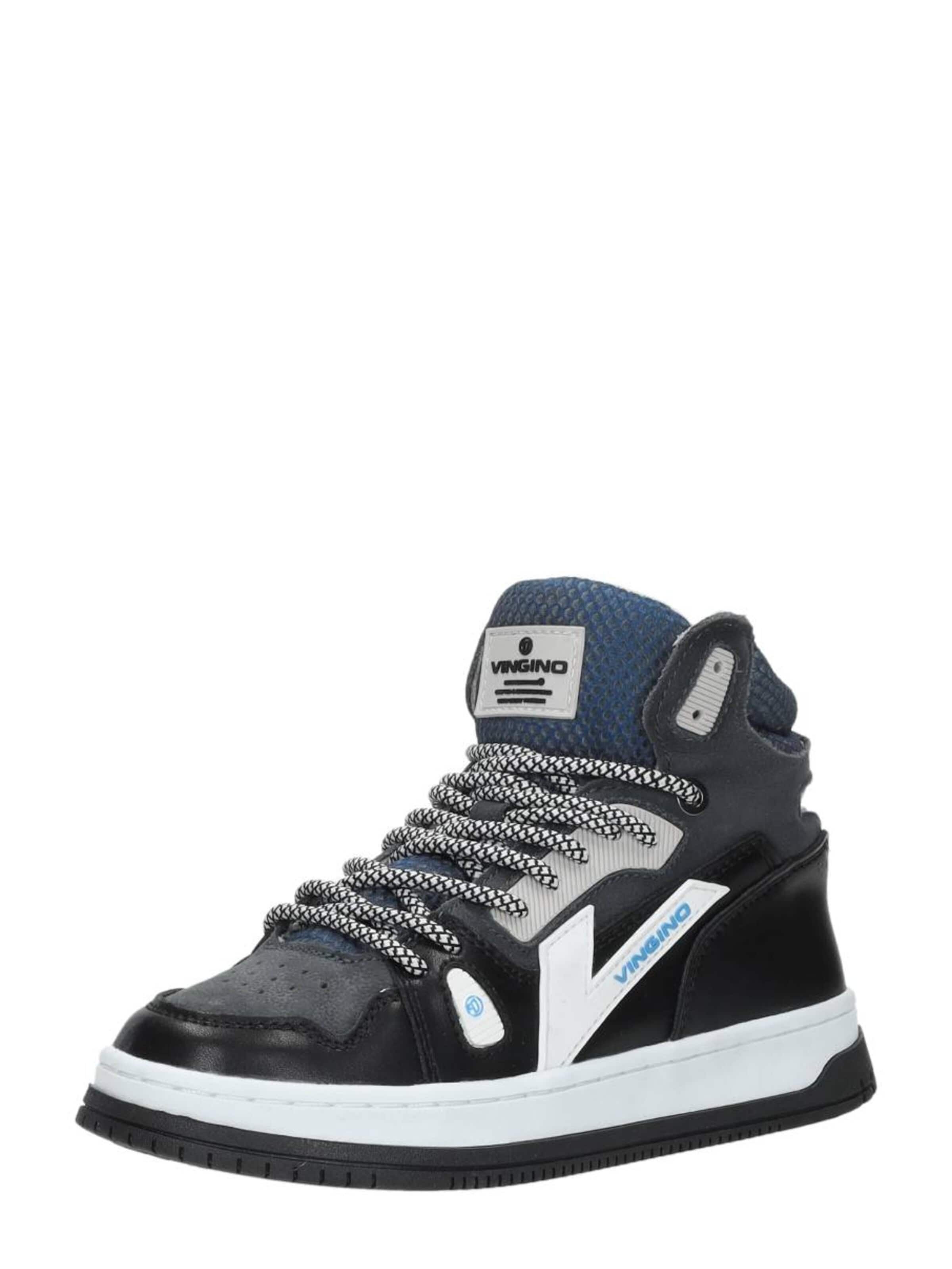 VINGINO Sneakers 'Joshua Mid' in Blauw: voorkant