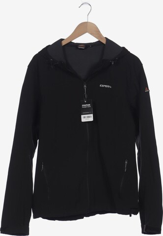 ICEPEAK Jacke XL in Schwarz: predná strana