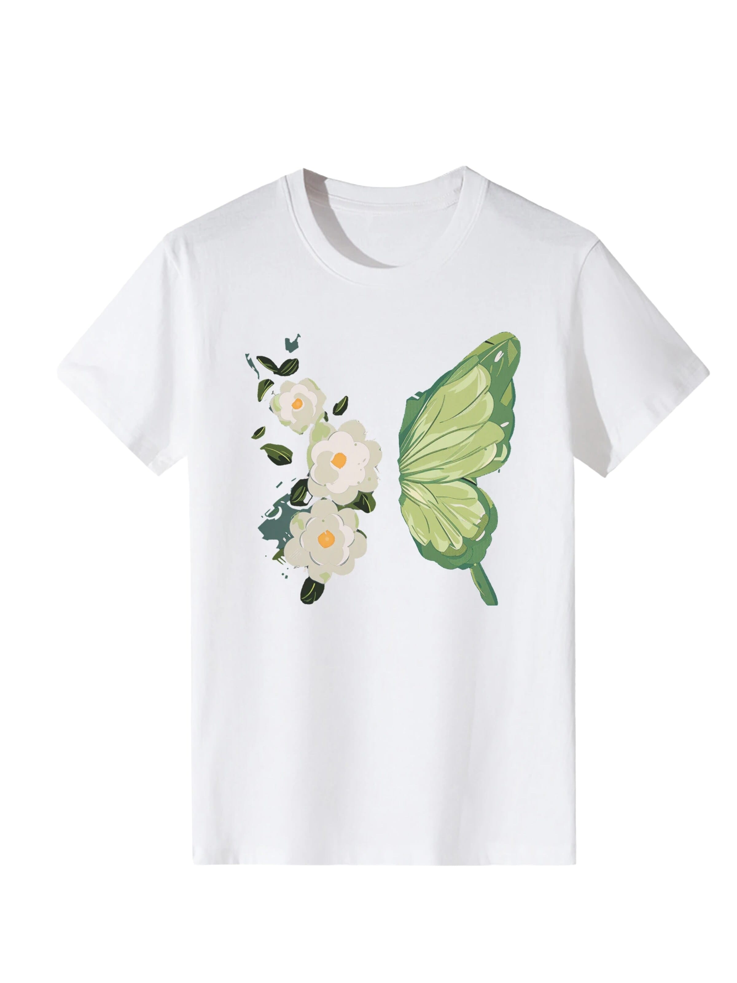LapaPlus T-shirt en S en blanc, Vue avec produit