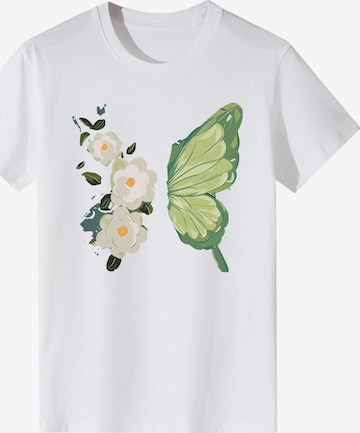 T-shirt LapaPlus en blanc : devant