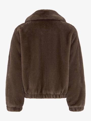 Fuchs Schmitt Between-season jacket 'Fake Fur-Jacke Memphis' in Brown