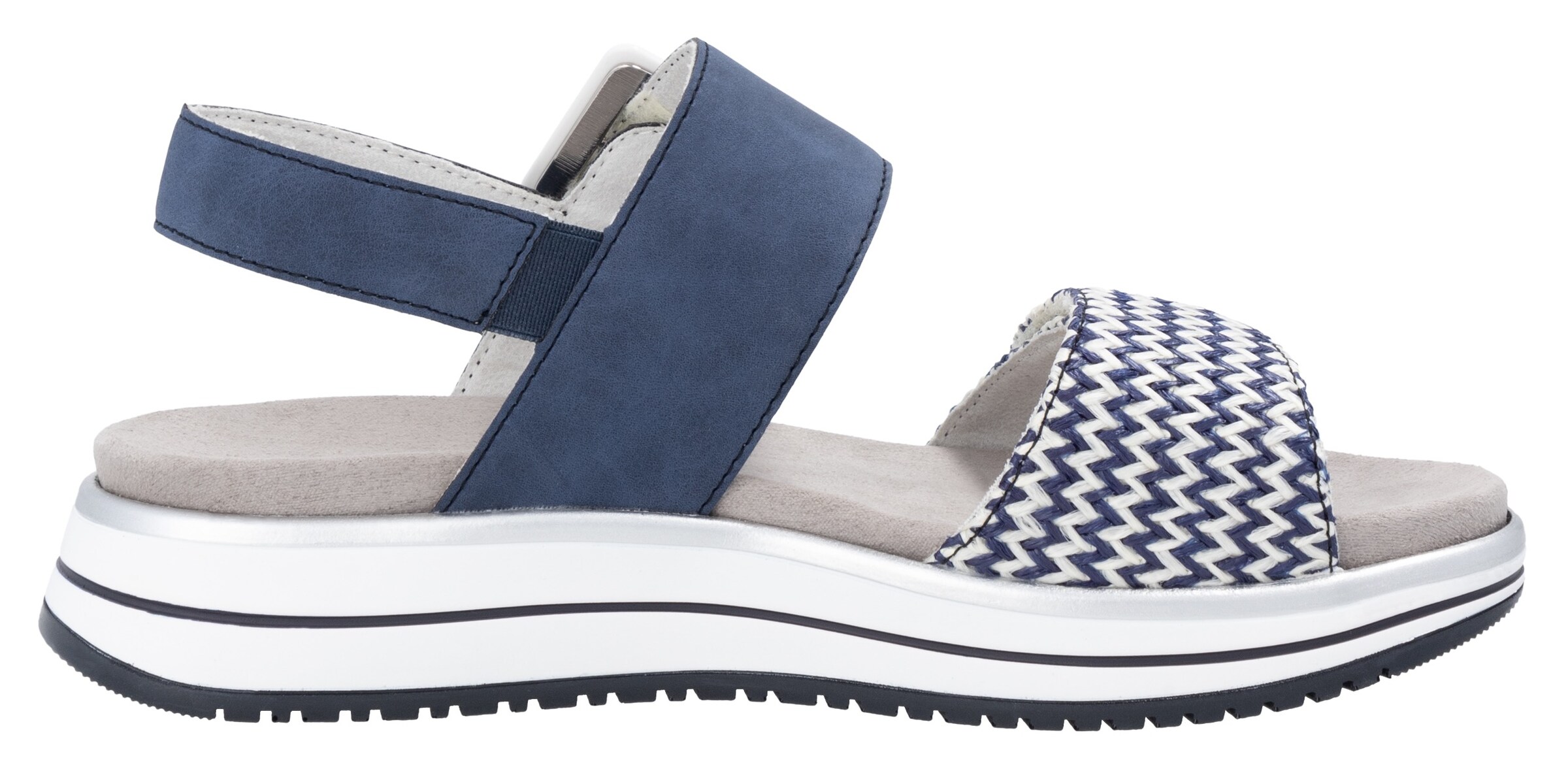 REMONTE Strap Sandals in Blue