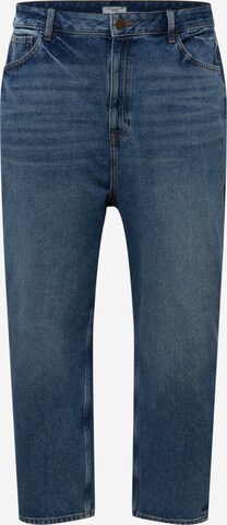 River Island Plus Tapered Jeans in Blue: front