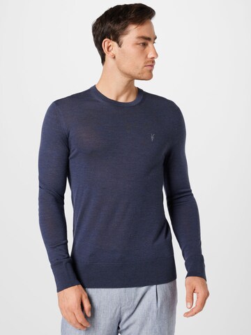 AllSaints Sweater 'MODE' in Blue: front