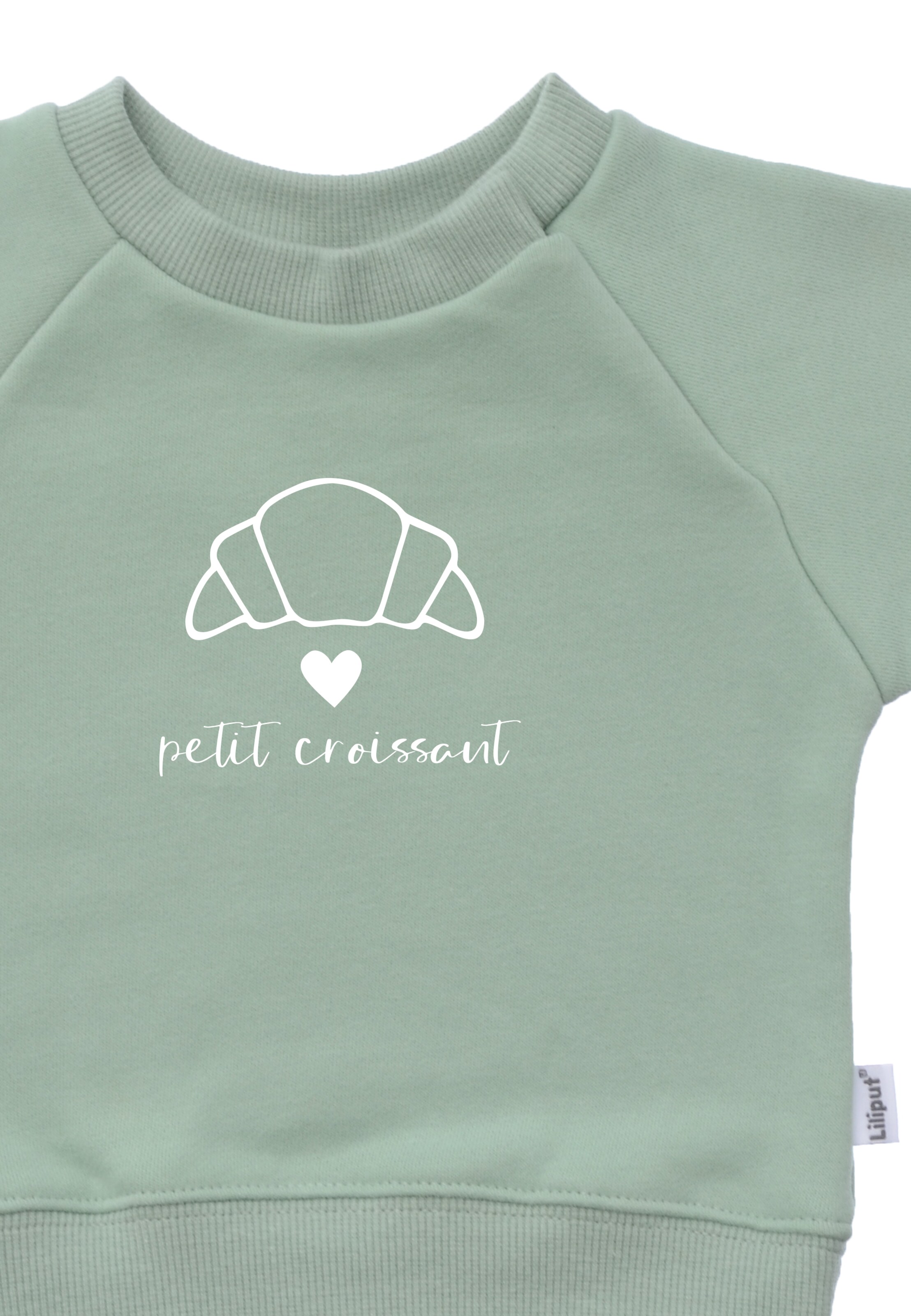 LILIPUT Sweatshirt 'Petit Croissant' in Green