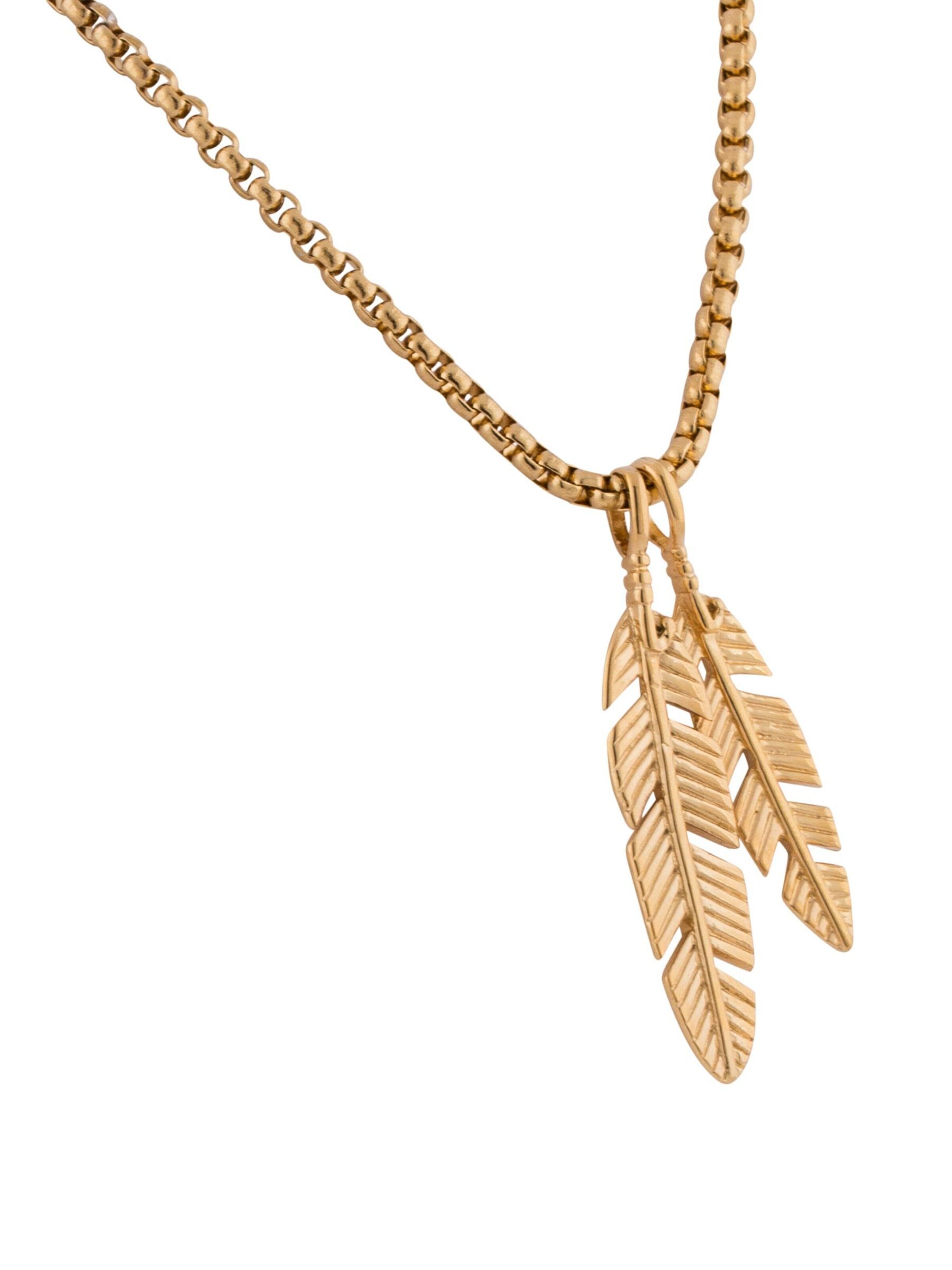 Akitsune Necklace 'Levitas' in Gold