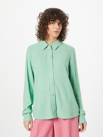 Camicia da donna di SELECTED FEMME in verde: frontale