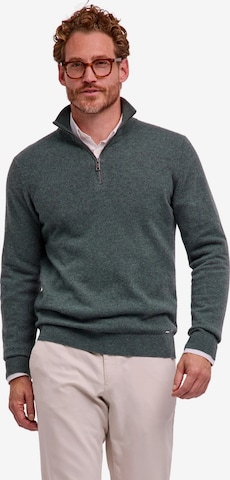 FALKE Pullover 'Pure Cashmere' in Grün: Vorderseite