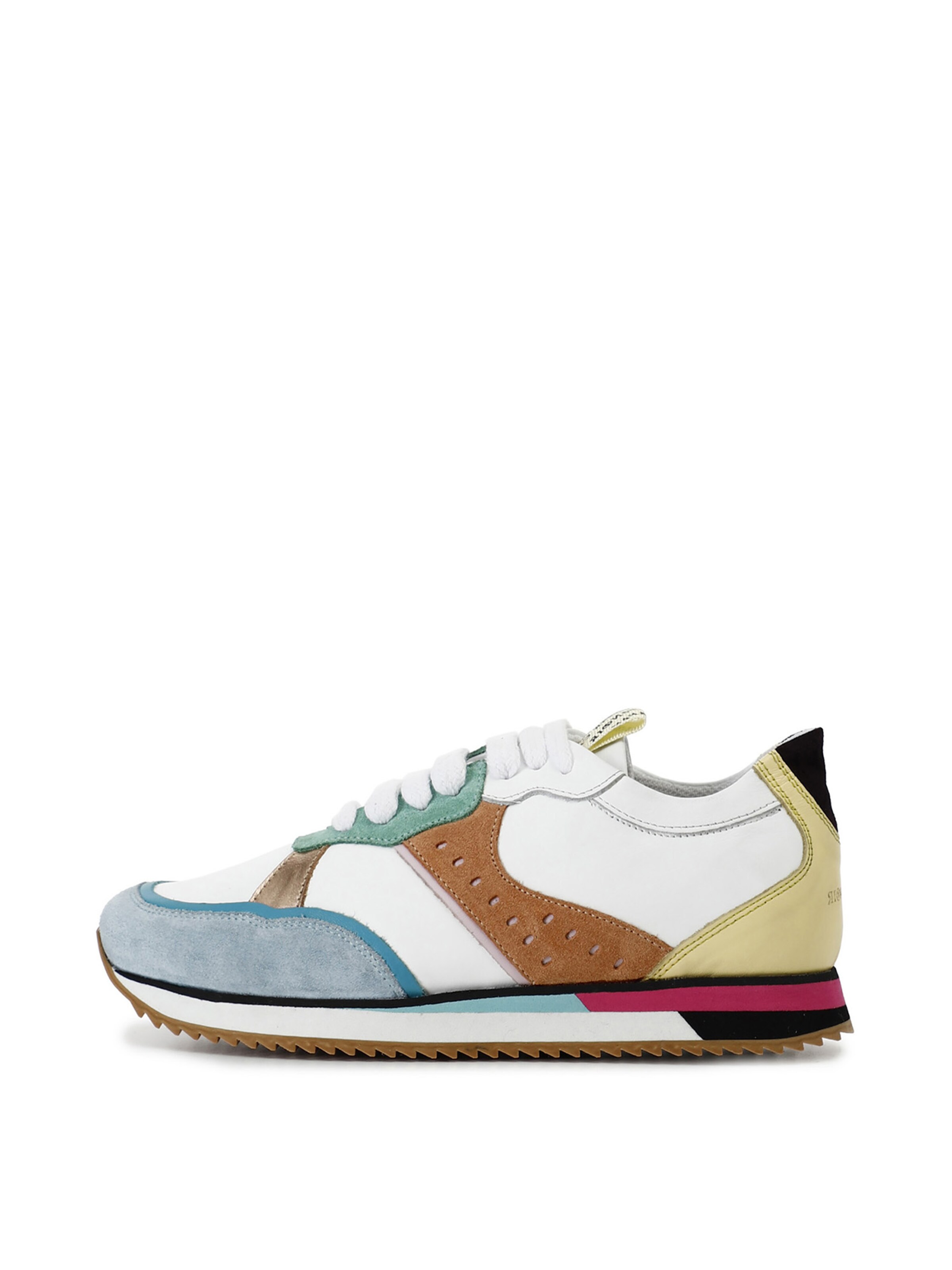 Sneaker bassa di CAFè NOIR in colori misti: frontale