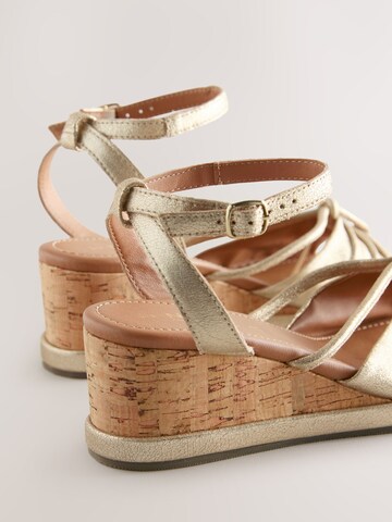 Next Sandal 'Forever Comfor' in Gold