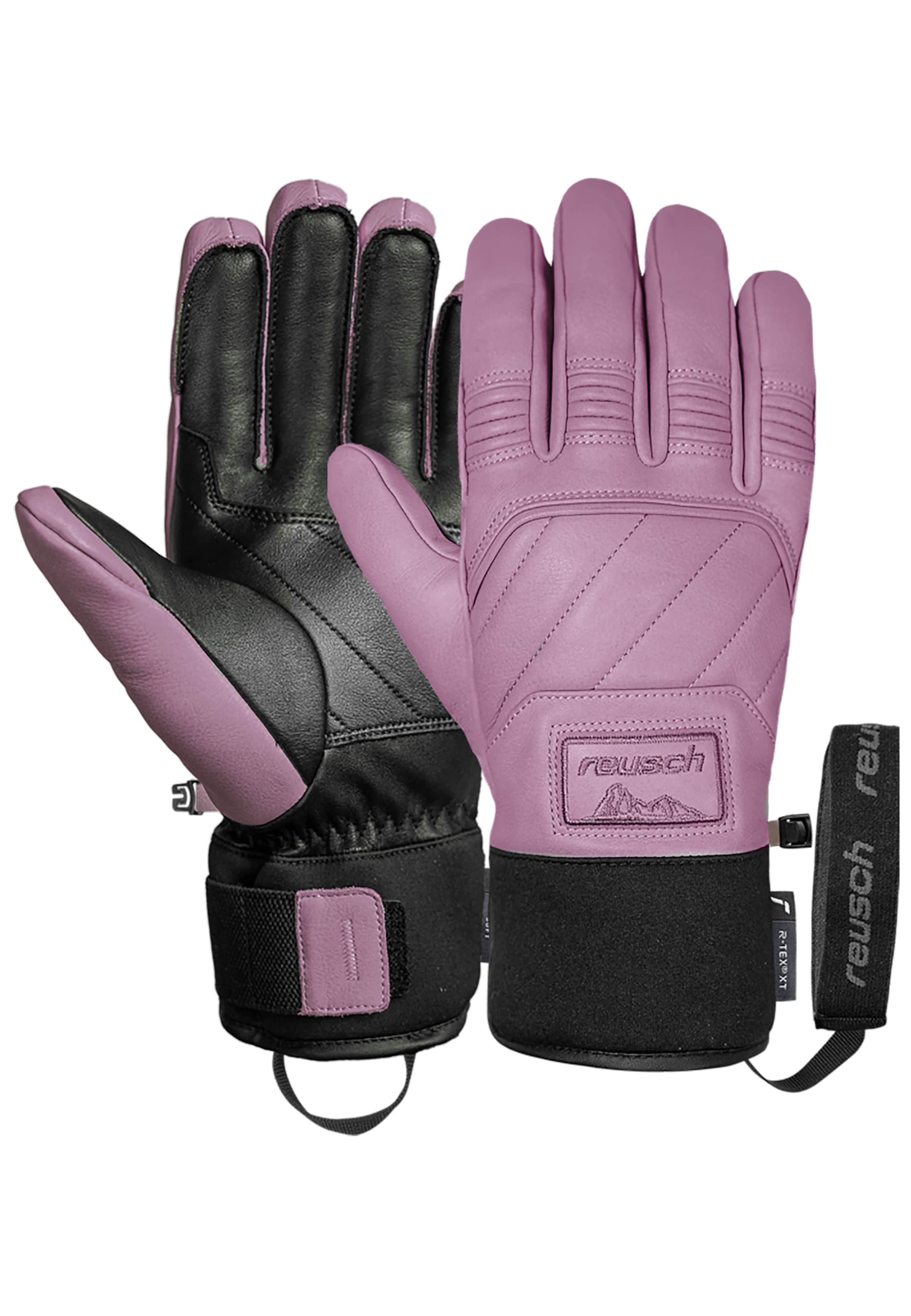 REUSCH Sports gloves 'Legacy R-TEX® XT' in Purple: front