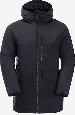 JACK WOLFSKIN Outdoorjacke 'Koenigsbau' in Blau: Vorderseite