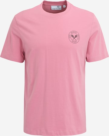Sergio Tacchini Funkcionalna majica 'LINEA' | roza barva: sprednja stran