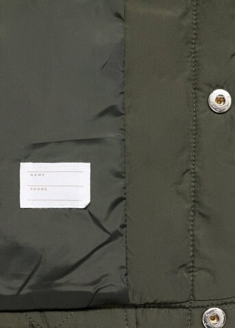 MANGO KIDS Jacke 'Husky' in Grün