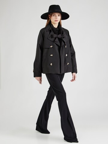 VERO MODA Between-Seasons Coat 'ZOA' in Black