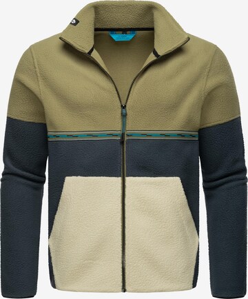 Ragwear Fleece Jacket 'Lonndy' in Green