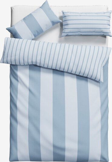 HOME AFFAIRE Bettwäsche in blau / weiß, Produktansicht