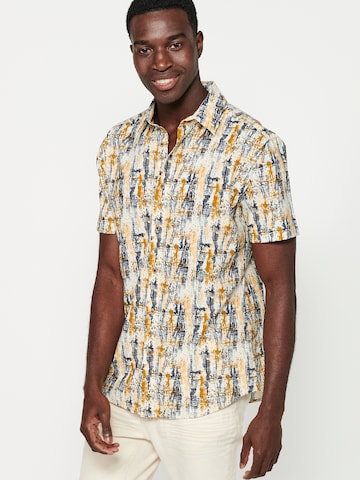 Coupe slim Chemise KOROSHI en jaune