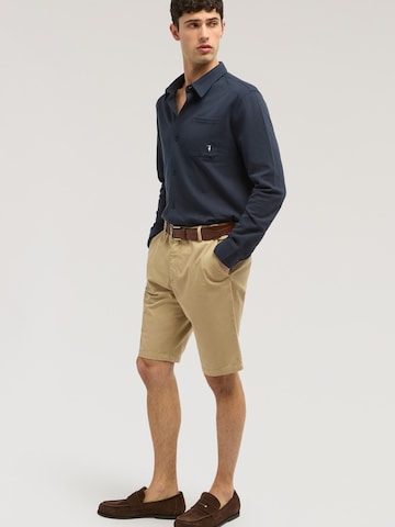 Trussardi Regular fit Button Up Shirt in Blue