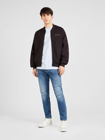 Tommy Jeans Zip-Up Hoodie in Black