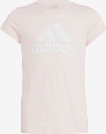 T-Shirt fonctionnel 'Essentials' ADIDAS SPORTSWEAR en rose : devant