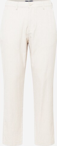 Regular Pantalon chino HOLLISTER en beige : devant