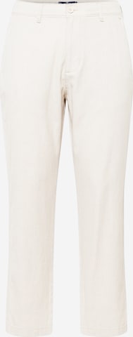 Regular Pantalon chino HOLLISTER en beige : devant