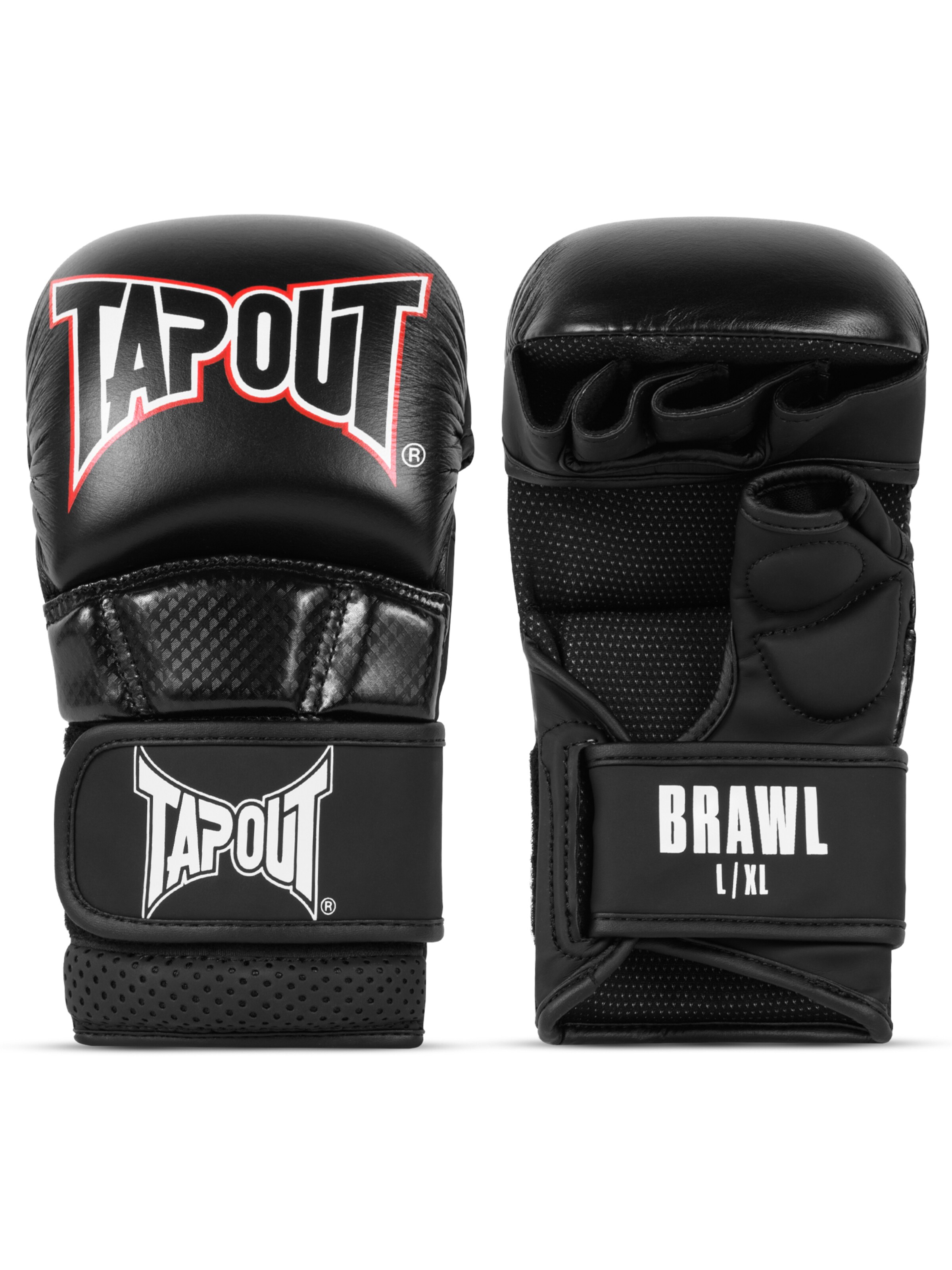 Mănuși sport 'Brawl' de la Tapout pe negru