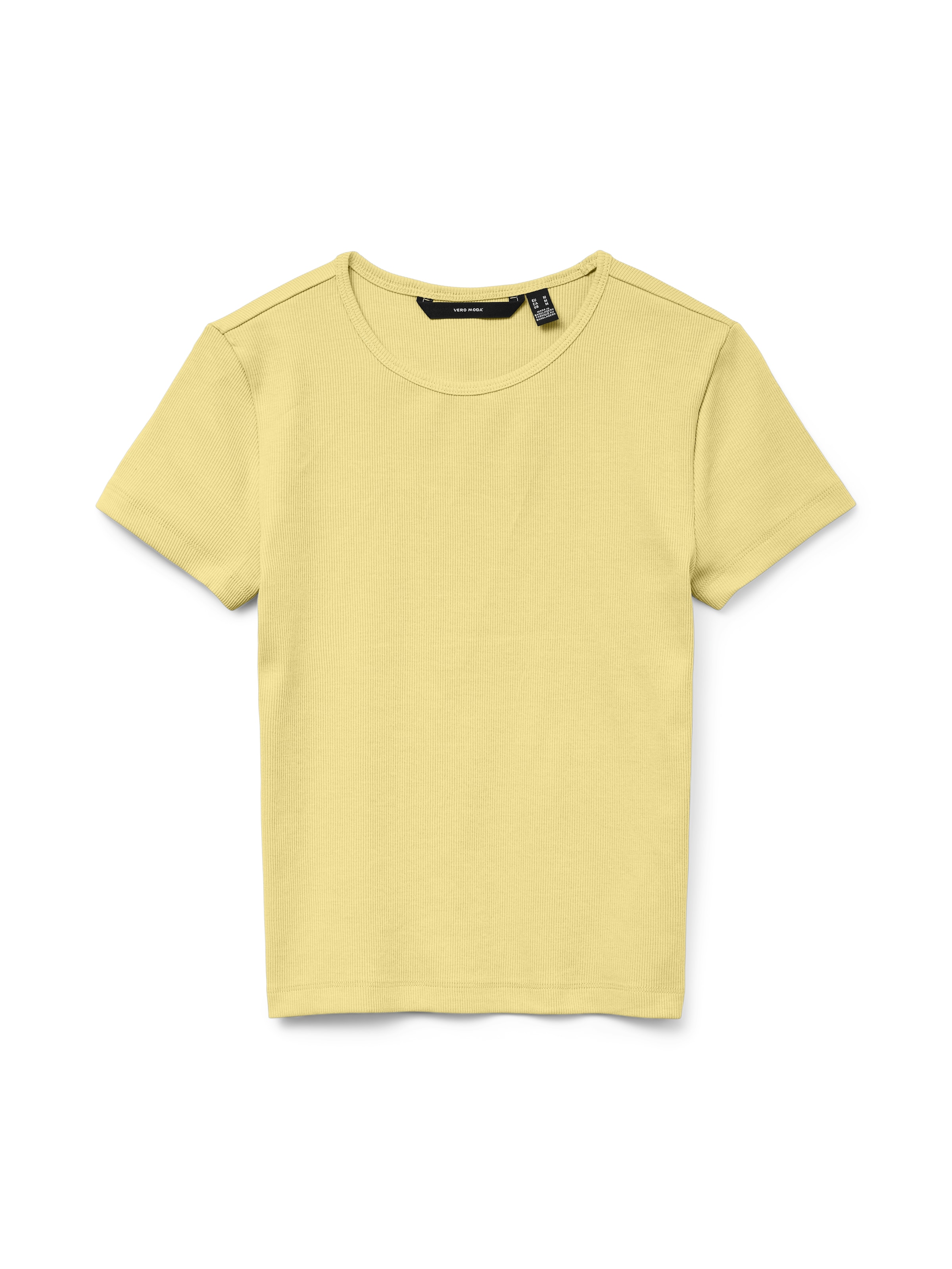 VERO MODA T-shirt 'VMCHLOE' i gul: framsida