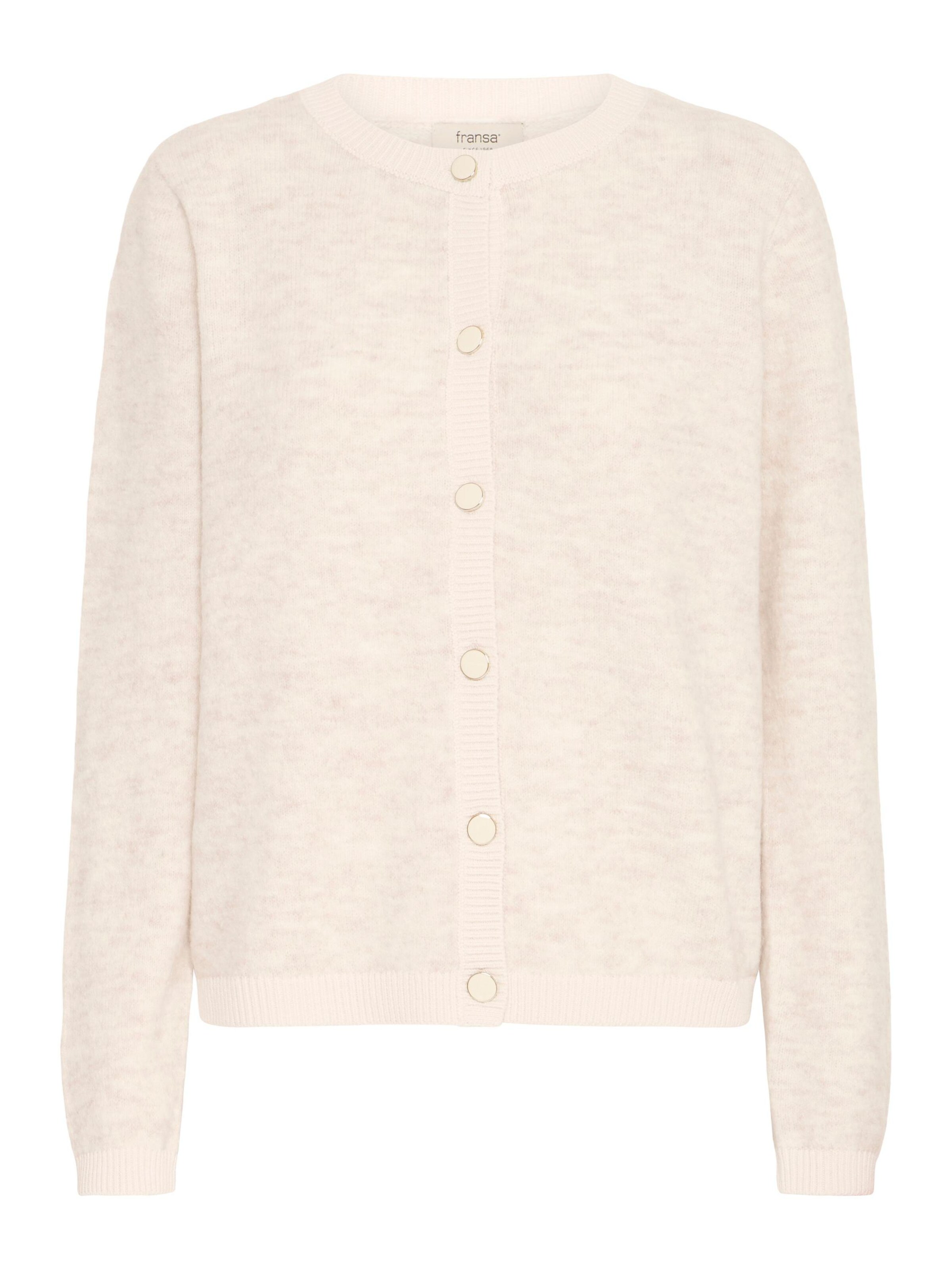 Fransa Cardigan 'CAR 3' i beige: forside