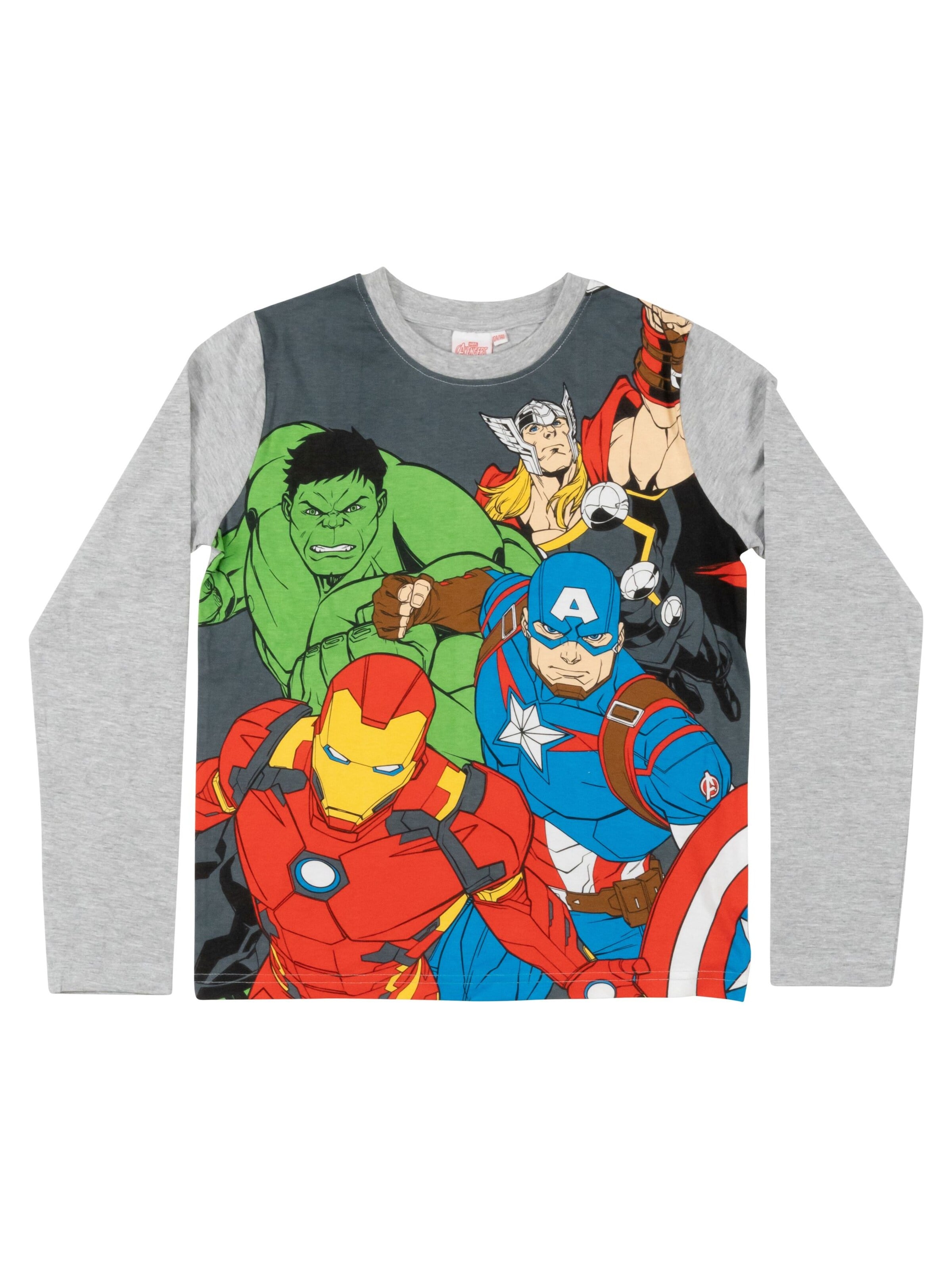 Marvel Avengers Schlafanzug 'Marvel The Avengers Schlafanzug'‌‌‌‌‌‌‌ in Grau