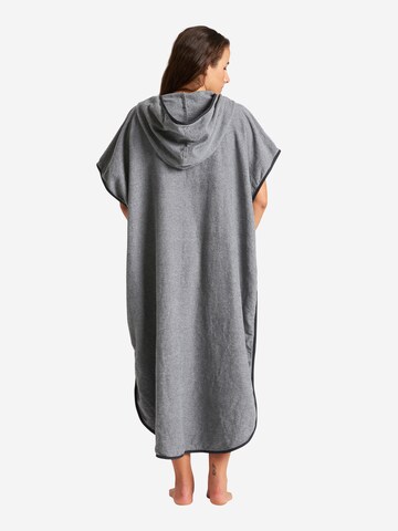 ARENA Athletic Robe 'ICONS HOODED PONCHO' in Grey