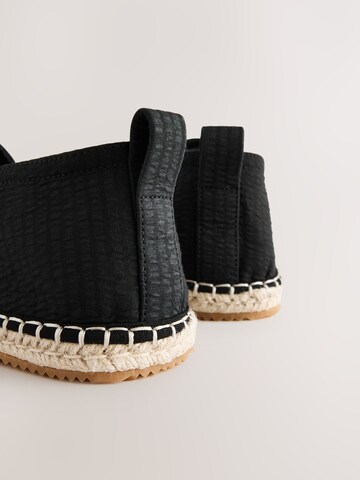 Espadrilles Next en noir