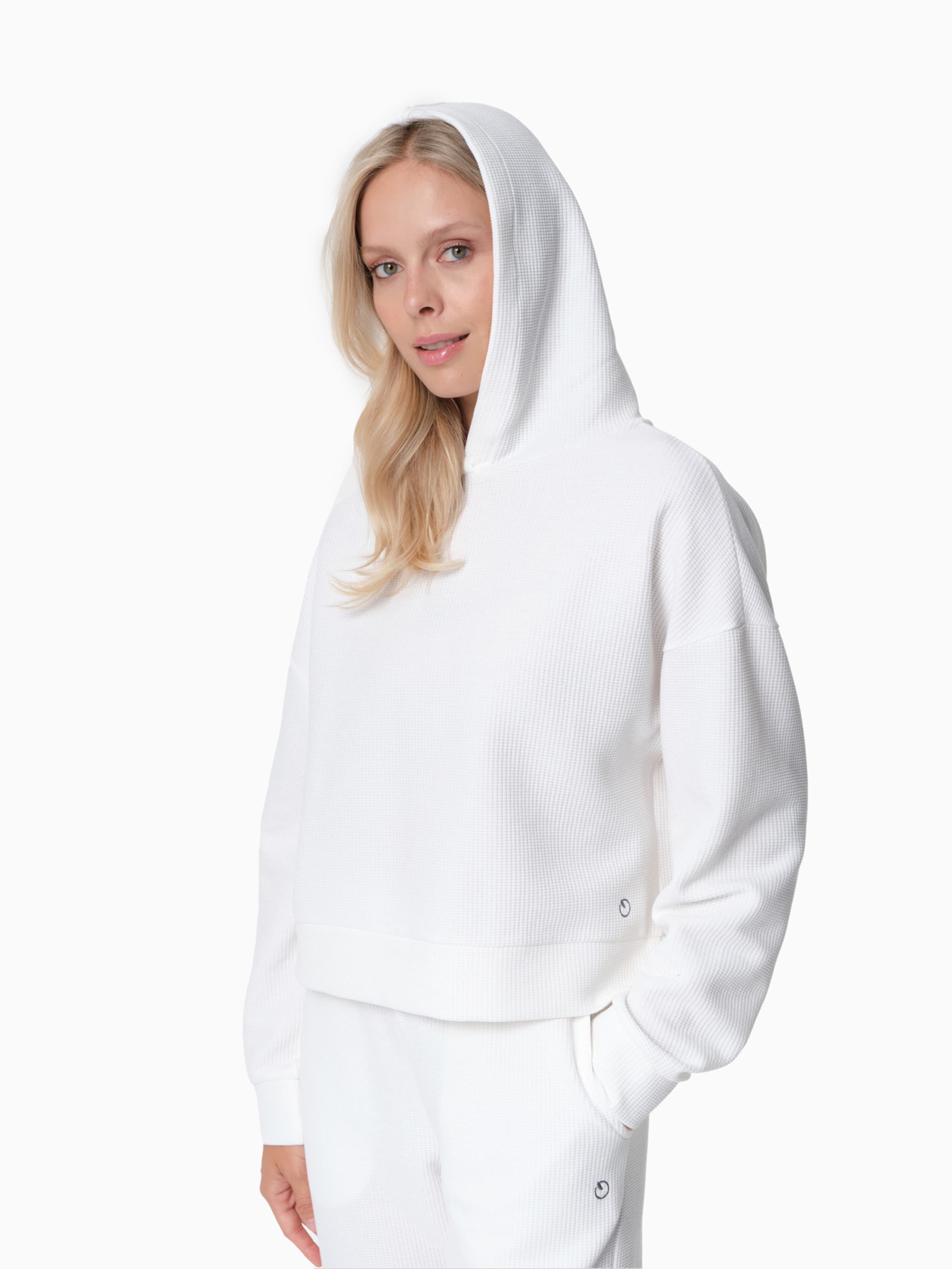 Organication Sweatshirt in Weiß