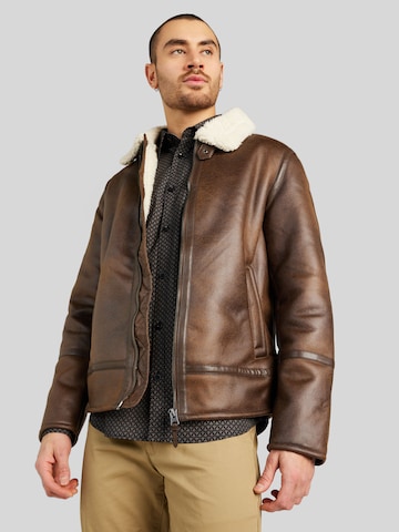 Springfield Winter Jacket in Brown: front