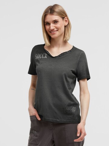 Soccx Shirt in Black: front